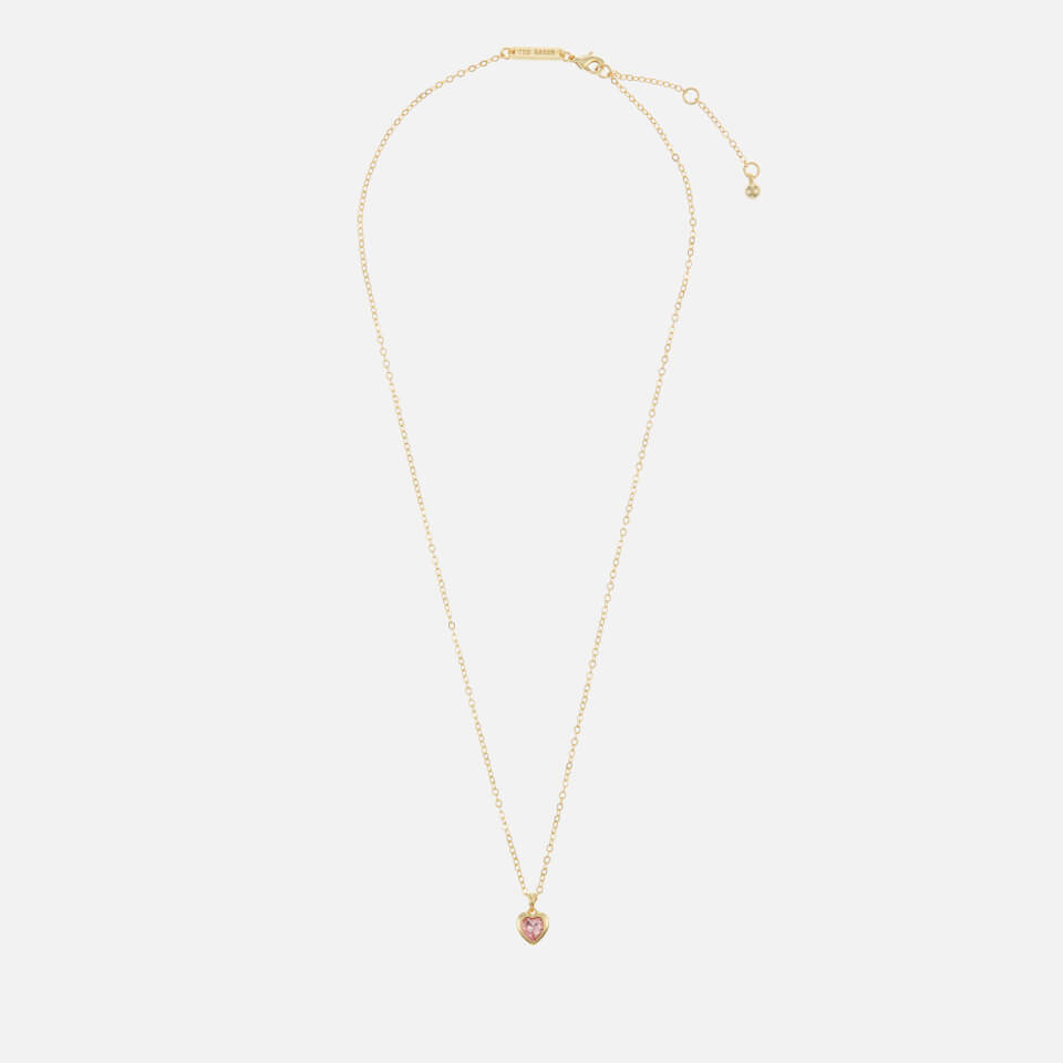 Ted Baker Hannela Gold-Tone and Crystal Necklace