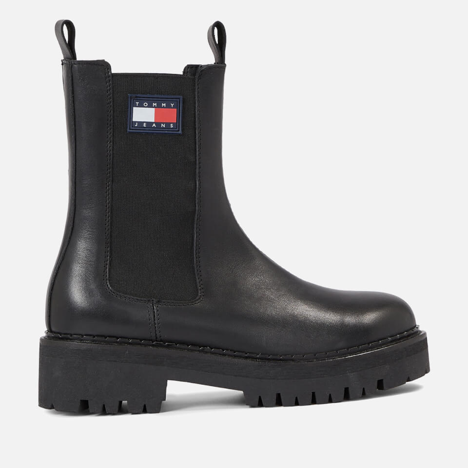 Tommy Jeans Women's Urban Leather Chelsea Boots - UK 3