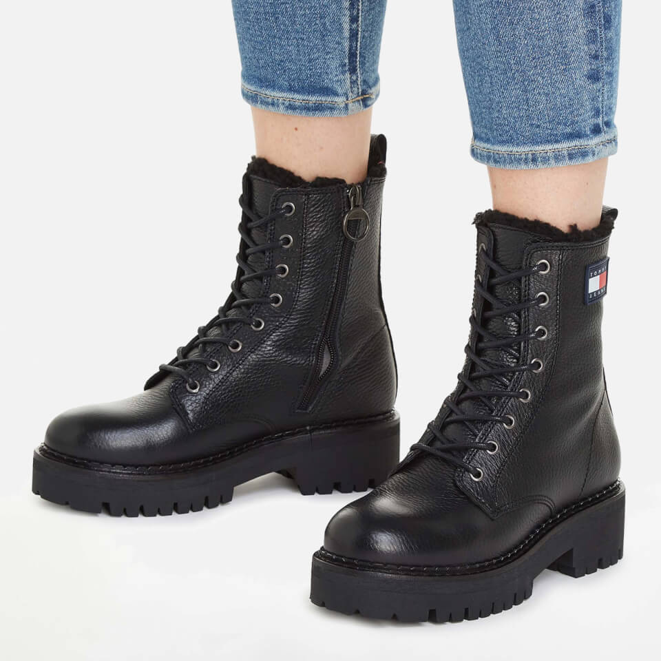 Tommy jeans boots best sale