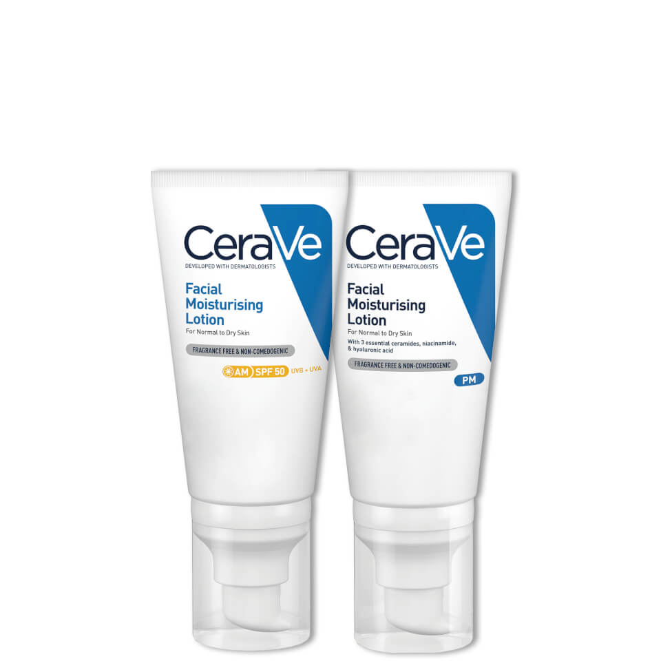 CeraVe Day and Night Facial Moisturiser Duo