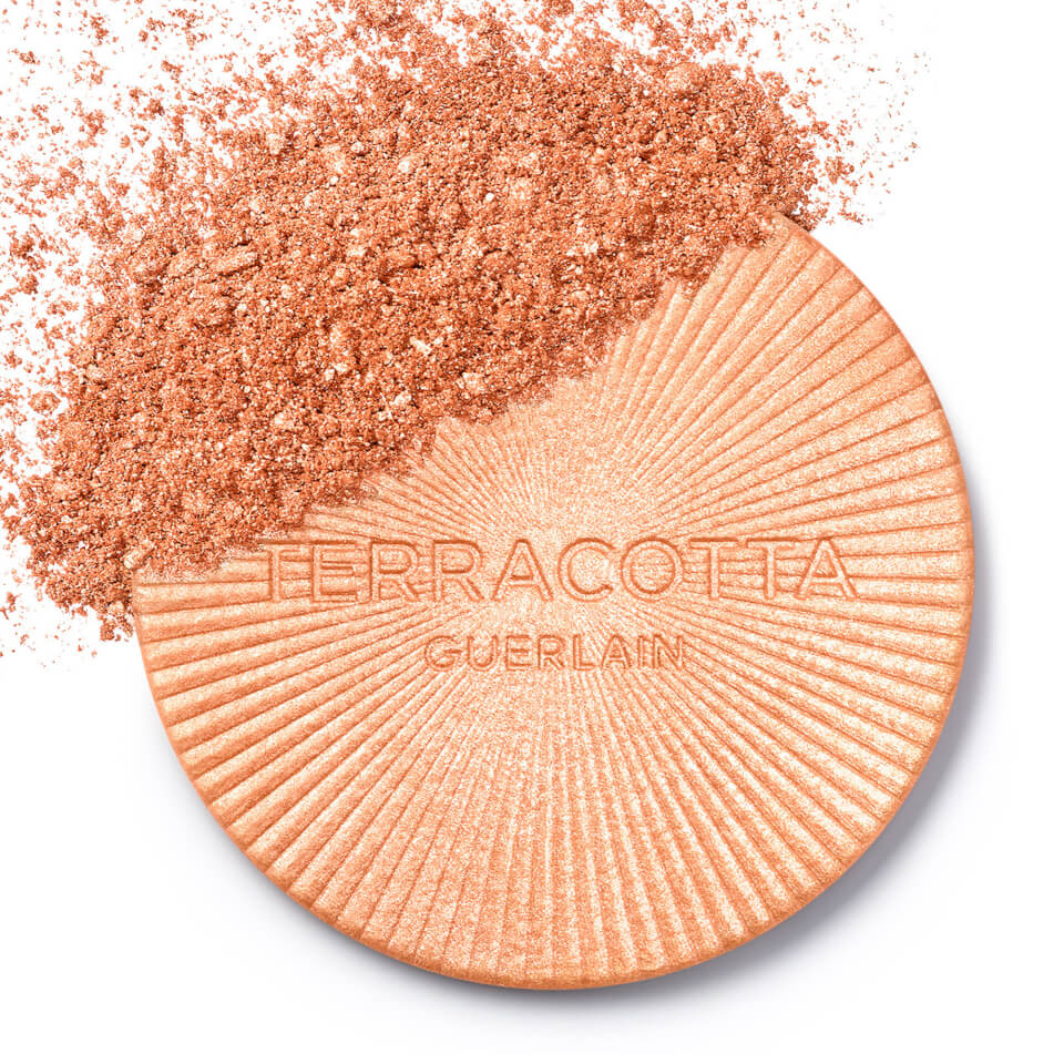 GUERLAIN Terracotta Luminizer The Shimmering Powder Highlighting and Golden Glow - Cool Ivory