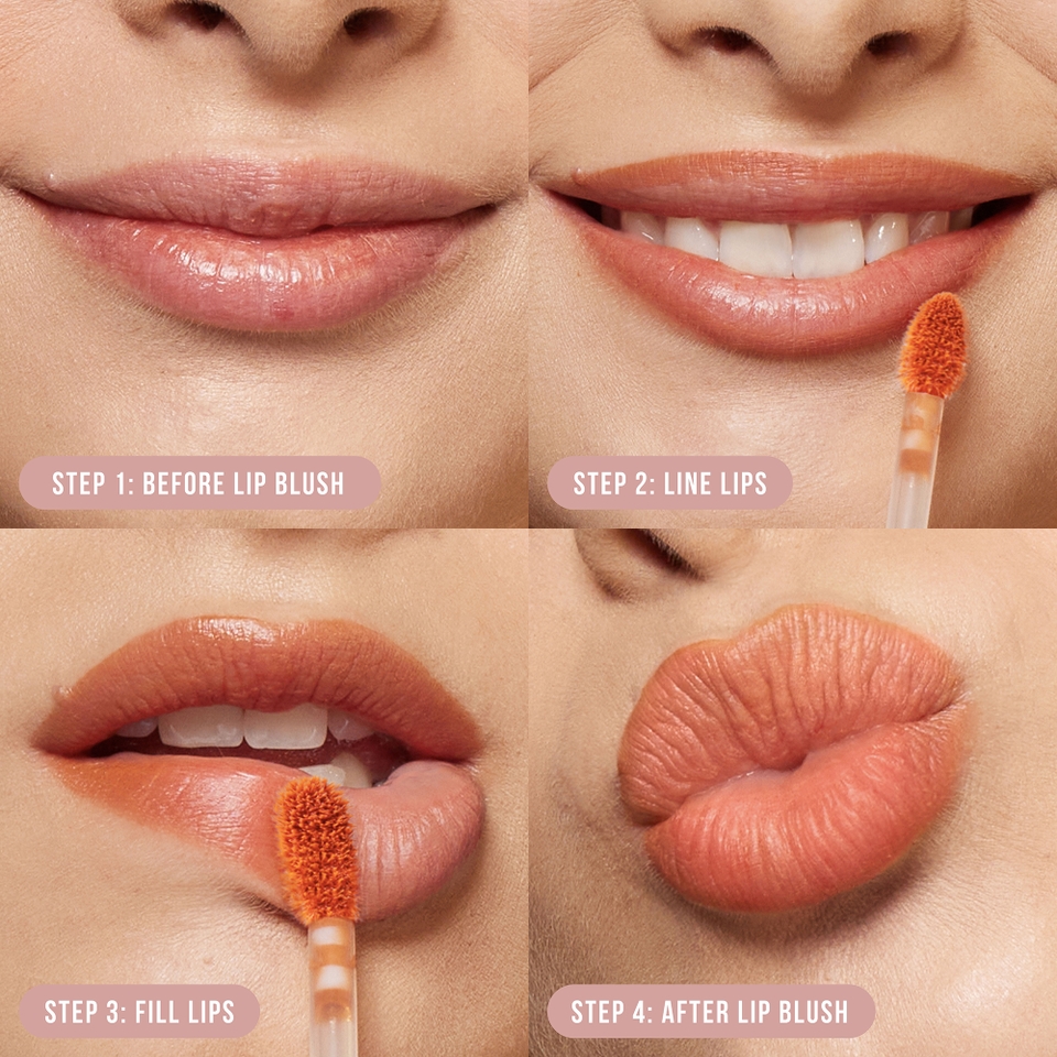 Huda Beauty Creamy Lip Stain 6ml - Peachy Kiss
