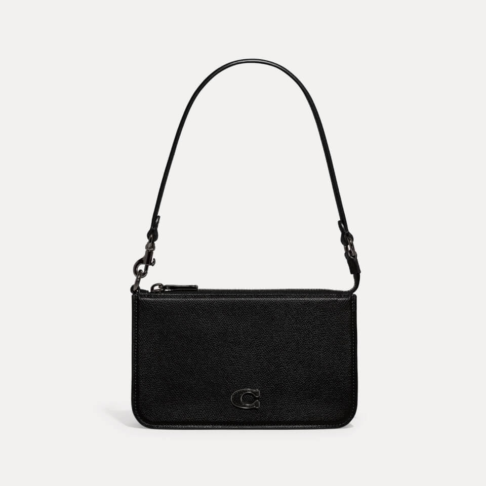 Coach Pouch Bag In Crossgrain Leather Bag