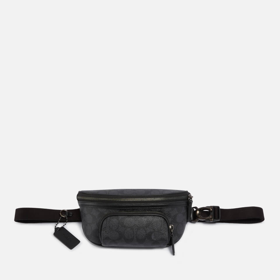 Coach Beck Monogram Leather Belt Bag