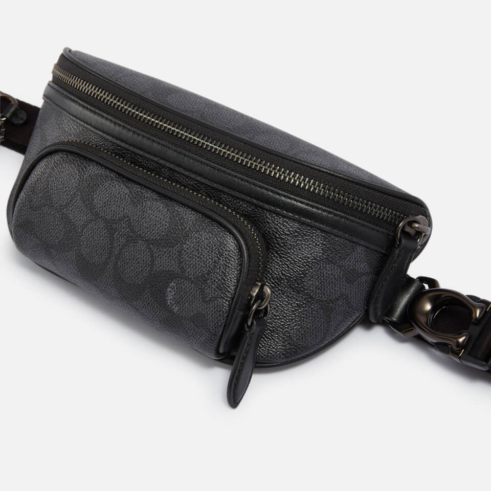 Coach Beck Monogram Leather Belt Bag
