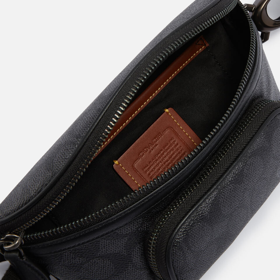 Coach Beck Monogram Leather Belt Bag