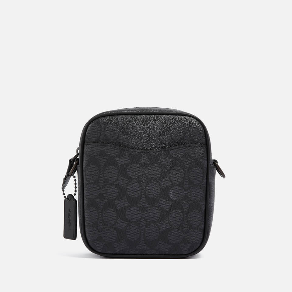 Coach Beck Monogram Leather Messenger Bag