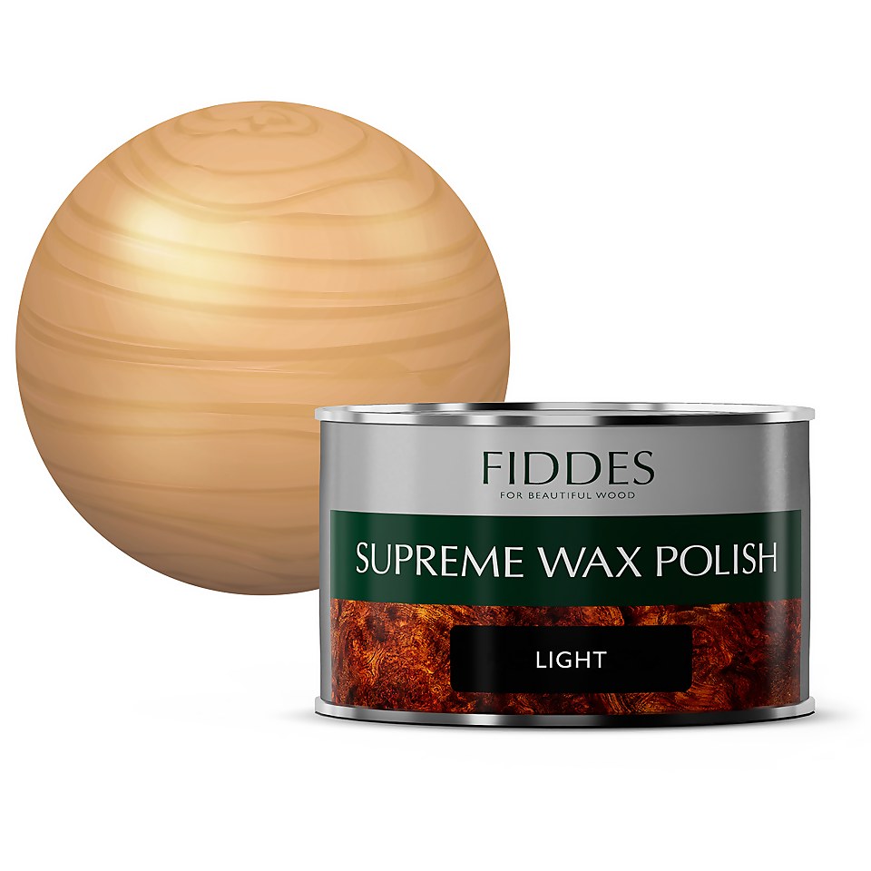 Fiddes Supreme Wax Polish Light - 400ml