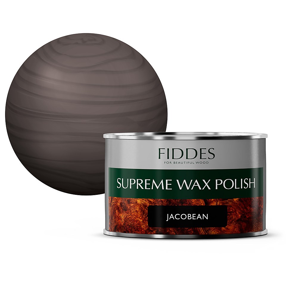 Fiddes Supreme Wax Polish Jacobean - 400ml