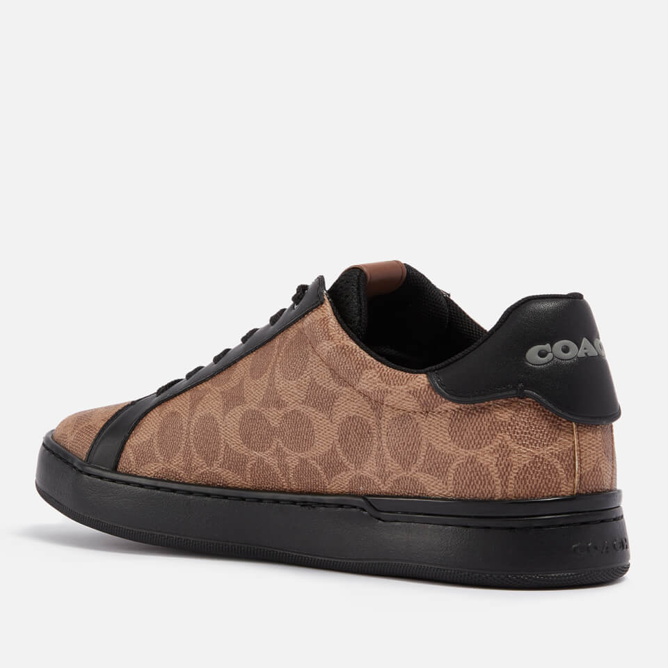 Coach Lowline Signature Printed Coated-Canvas Trainers