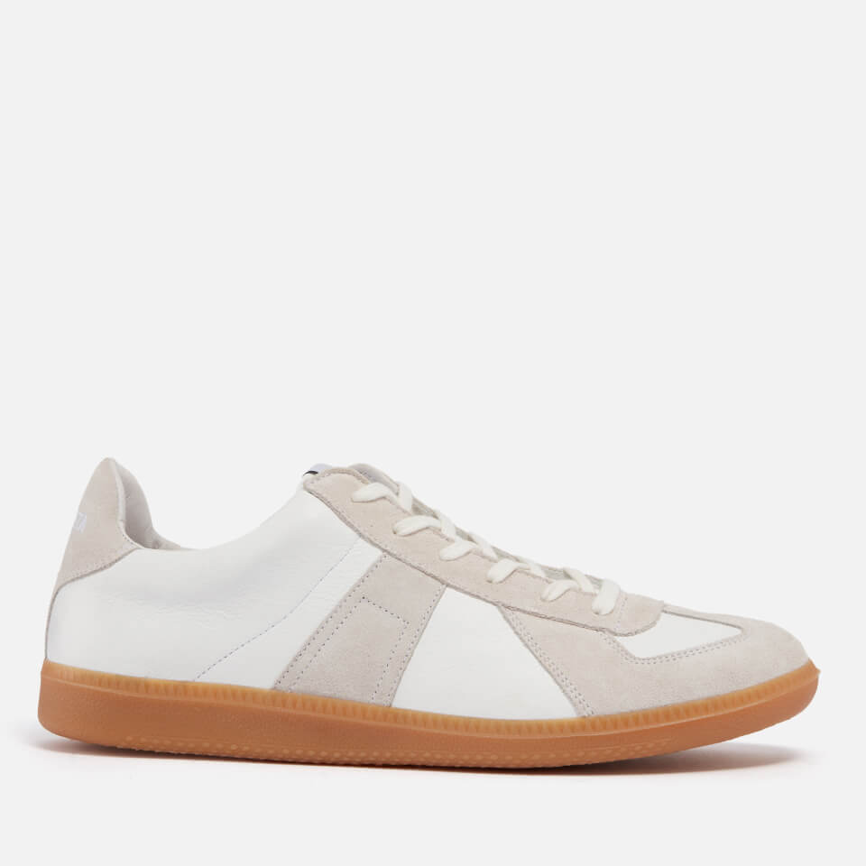 Novesta Men's German Army Leather and Suede Trainers