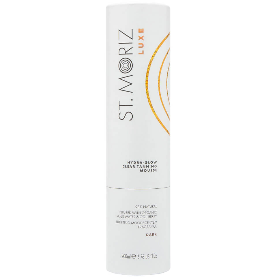 St. Moriz Luxe Hydra-Glow Clear Tanning Mousse - Dark 200ml