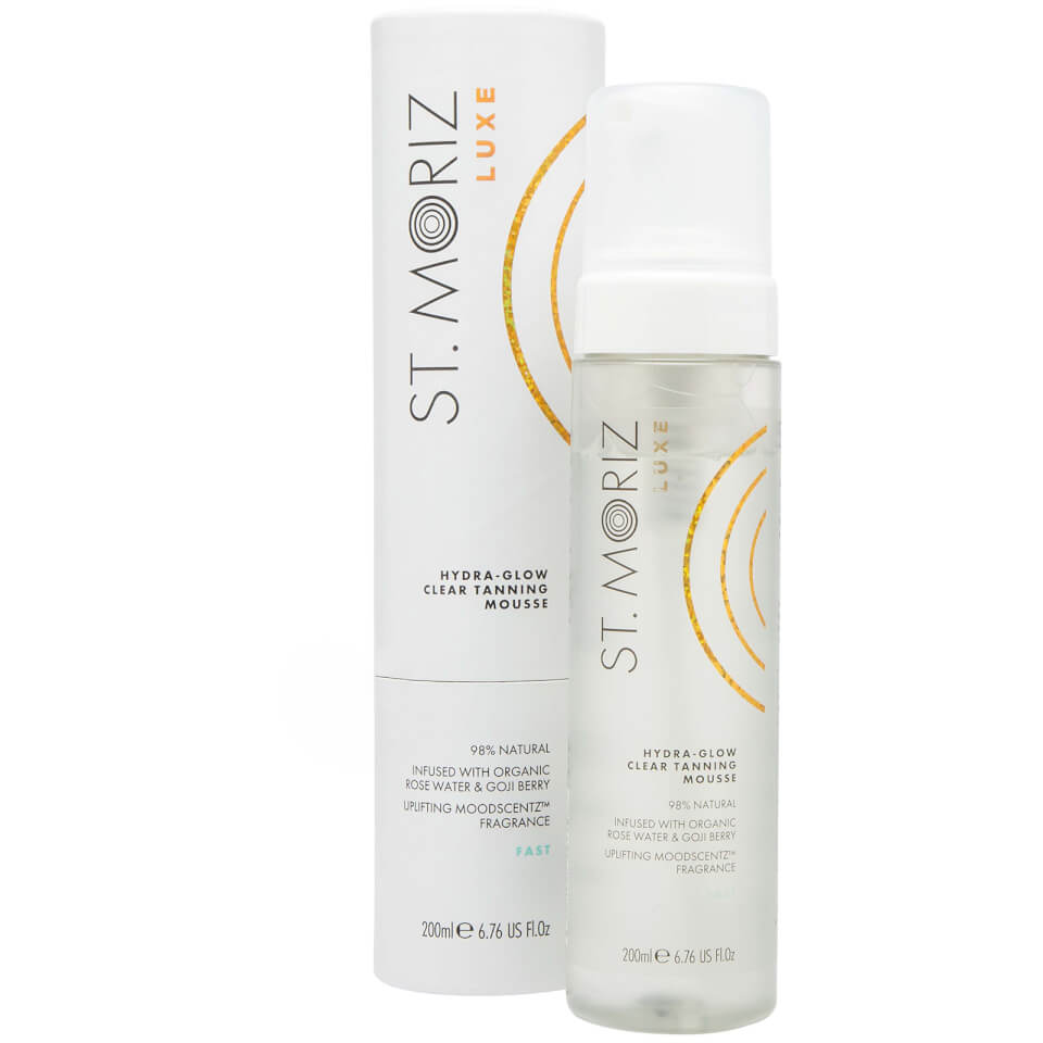 St. Moriz Luxe Hydra-Glow Clear Tanning Mousse - Fast 200ml