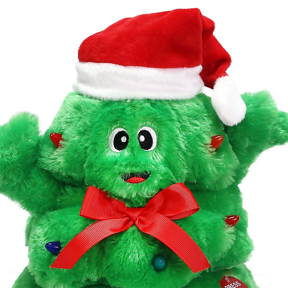 Animated Christmas Tree Musical Motion Character Battery Operated