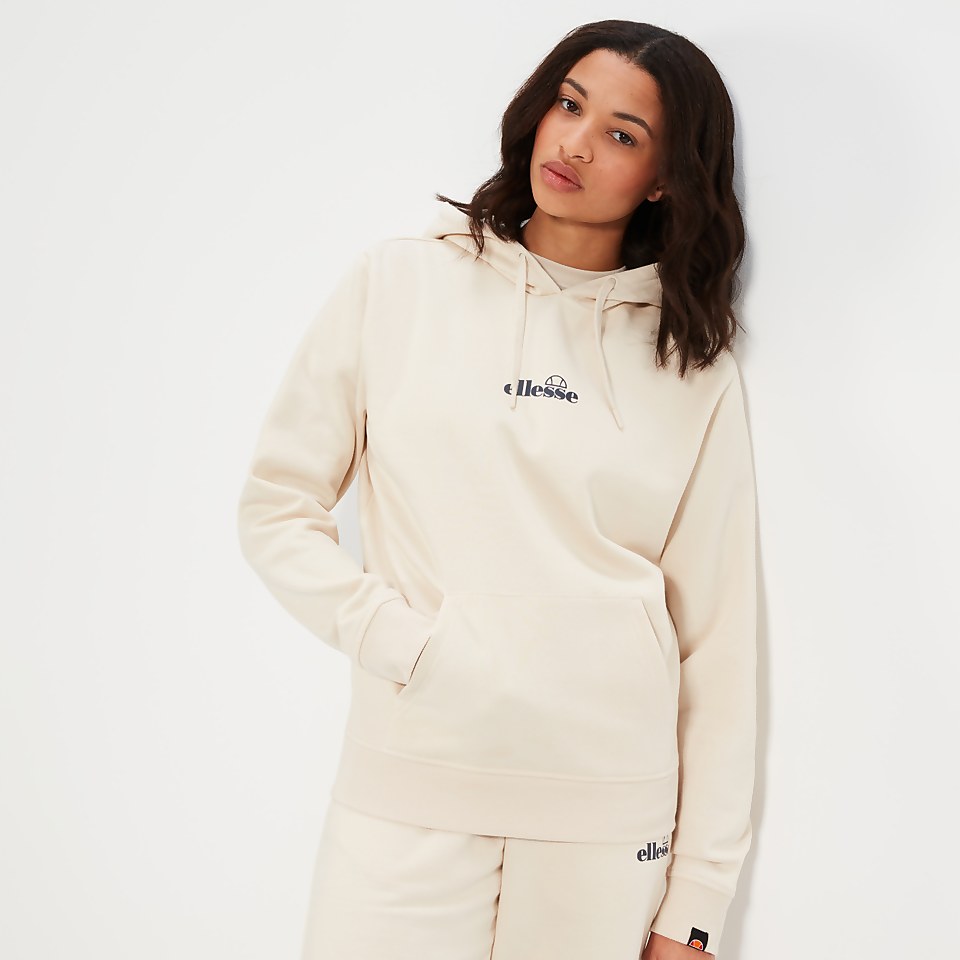 Kapuzenpullover Jazana für Damen, Cremeweiß