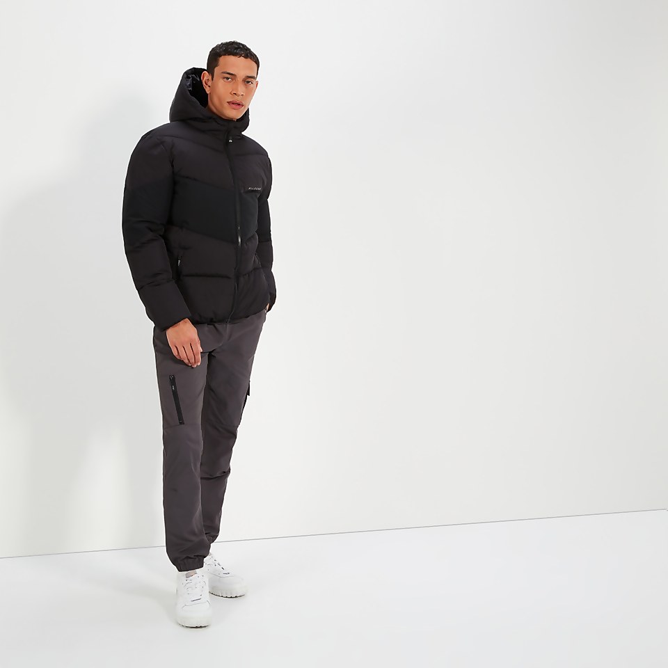 Gefütterte Jacke Sabatini für Herren, Schwarz
