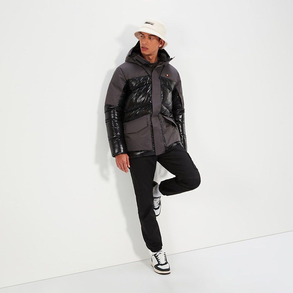 Gefütterte Jacke Cimini für Herren, Schwarz