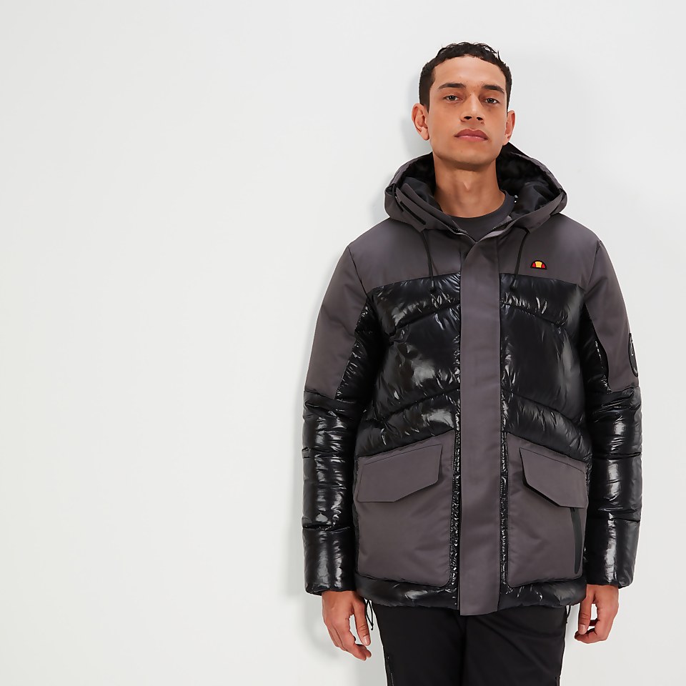 Gefütterte Jacke Cimini für Herren, Schwarz