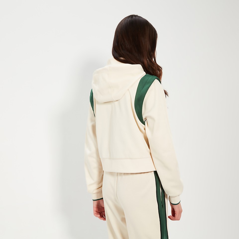 Women's Perna Crop Track Top Off White