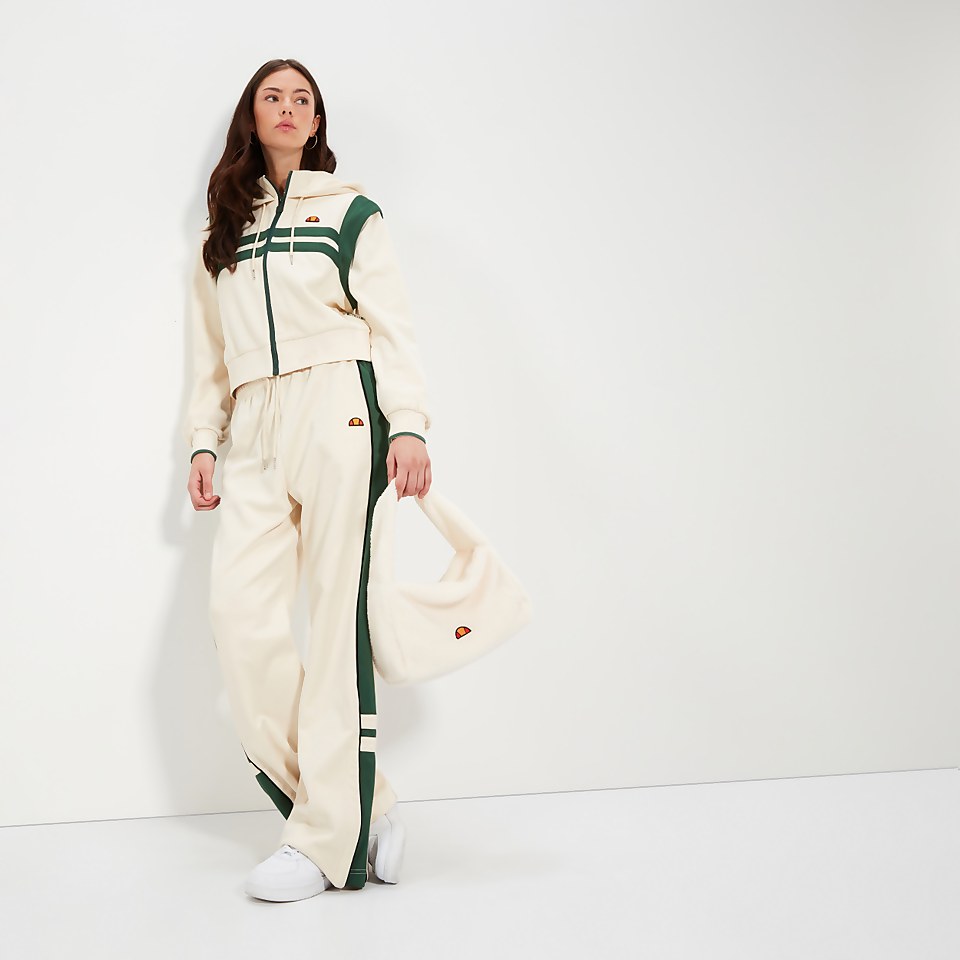 Women's Perna Crop Track Top Off White