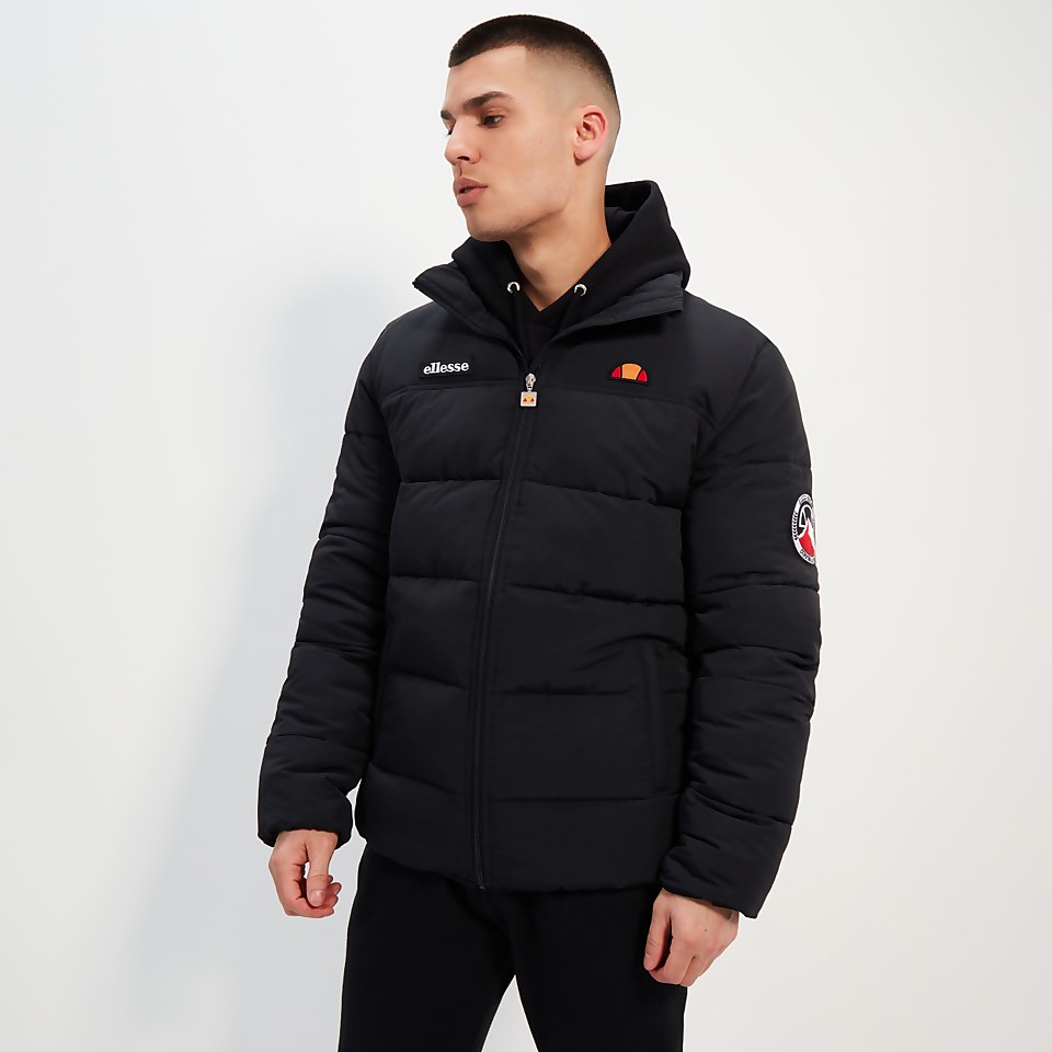 Gefütterte Jacke Nebula für Herren, Schwarz