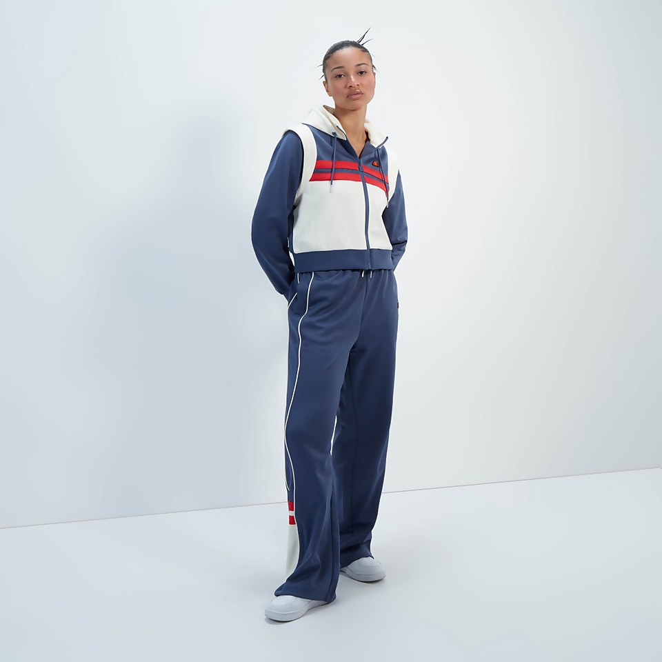 Women's Perna Crop Track Top Dark Blue