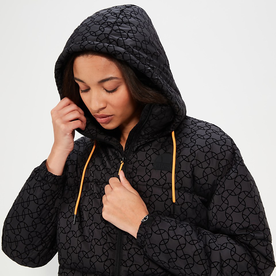 Gefütterte Jacke Hucknall für Damen, Schwarz