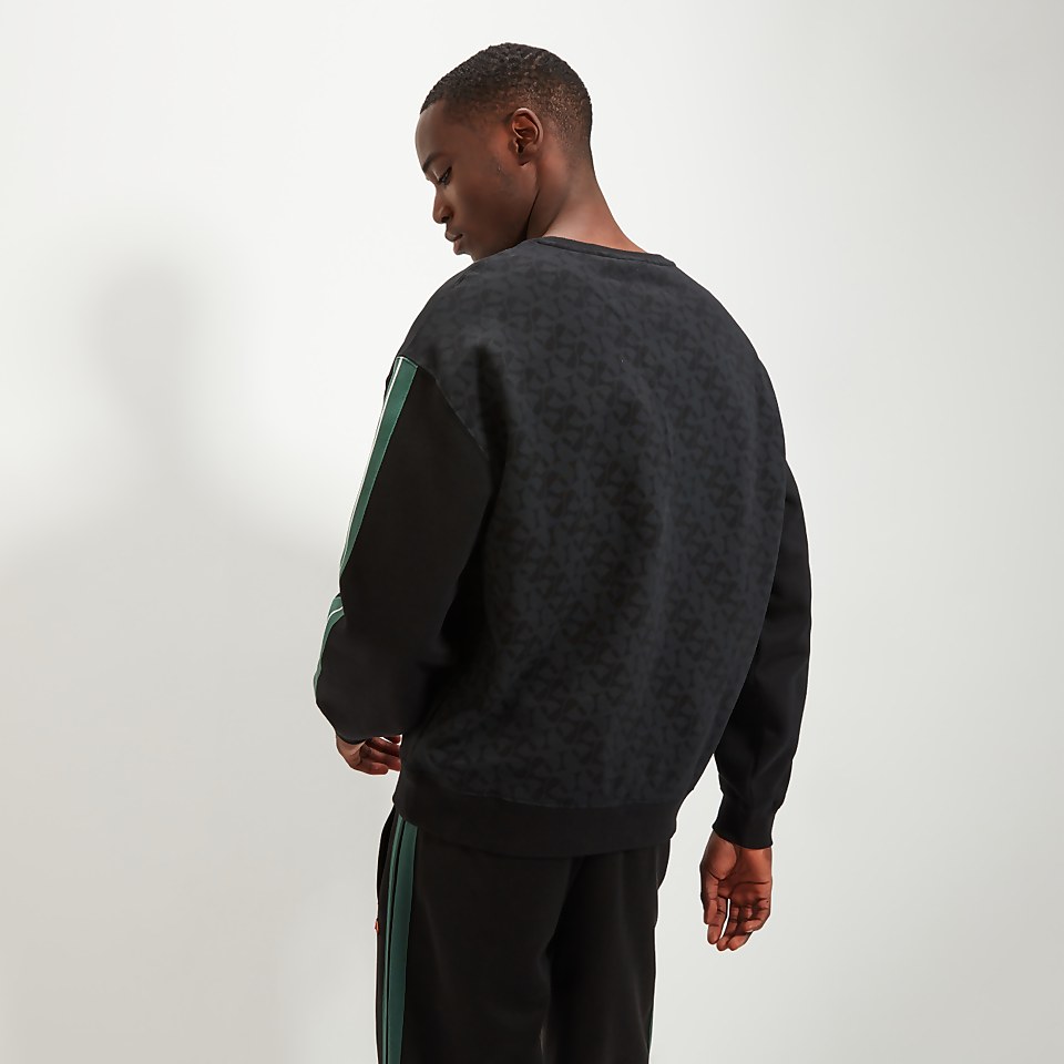 Sweatshirt Italie für Herren, Schwarz