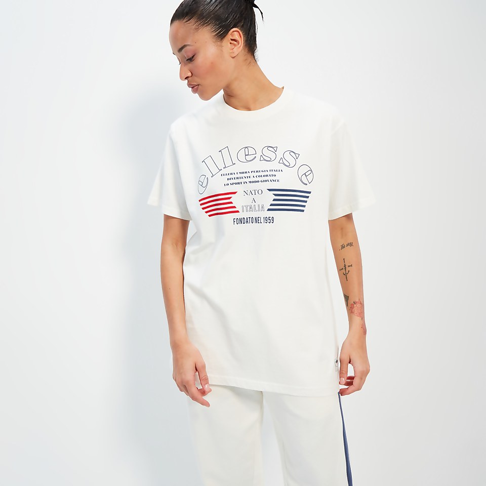 T-Shirt Nirette für Damen, Cremefarben