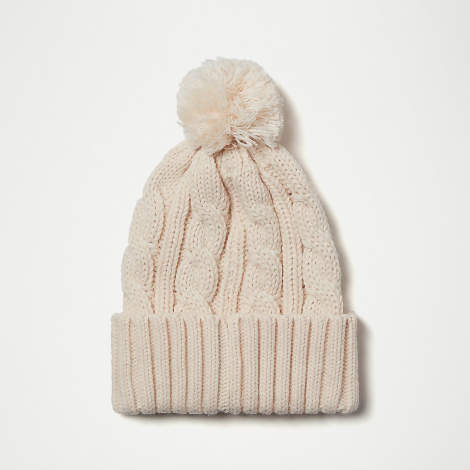 Women's Hanna Pom Pom Beanie Off White