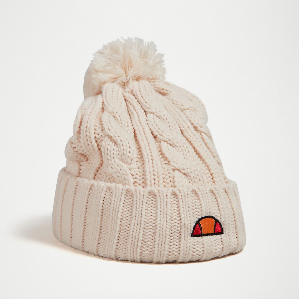 Women's Hanna Pom Pom Beanie Off White