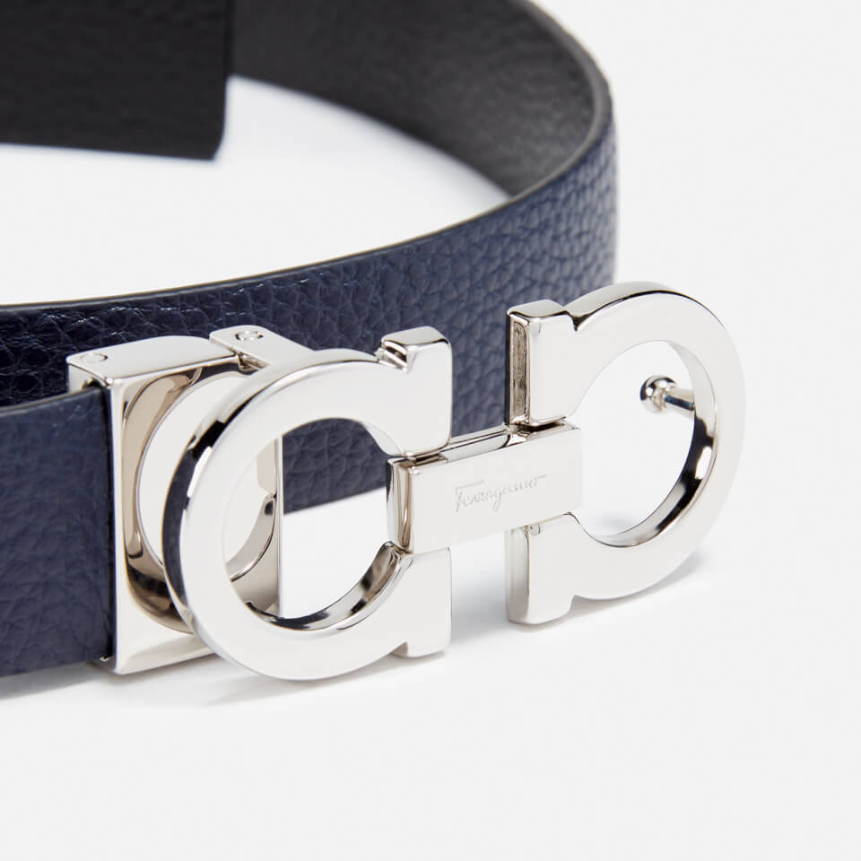 Ferragamo Gancini Reversible Leather Belt