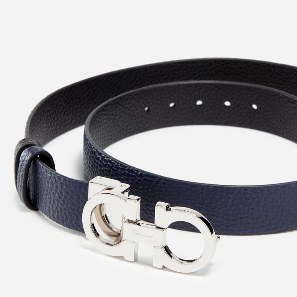 Ferragamo Gancini Reversible Leather Belt