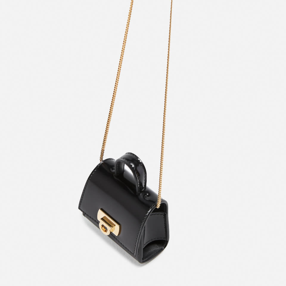 Ferragamo Leather Airpod Case