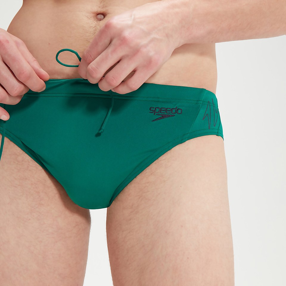 Men's Hyper Boom Splice Brief Green