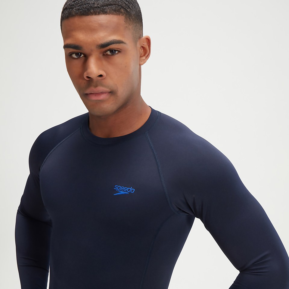 ECO Endurance+ Slice-Rash-Top für Herren Marineblau/Blau