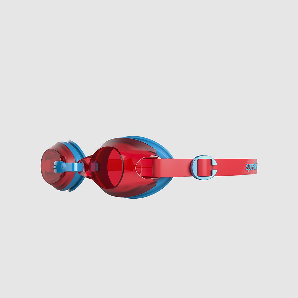 Lunettes de Natation Junior Turquoise/Rouge lave