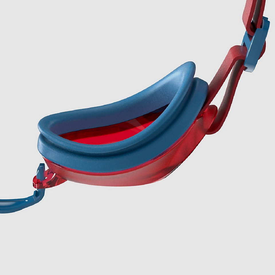 Lunettes de Natation Junior Turquoise/Rouge lave