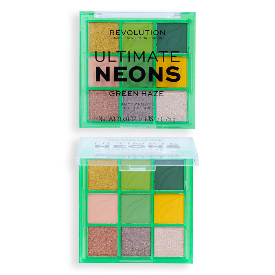 Makeup Revolution Artist collection Ultimate Neon Palette - Green Haze