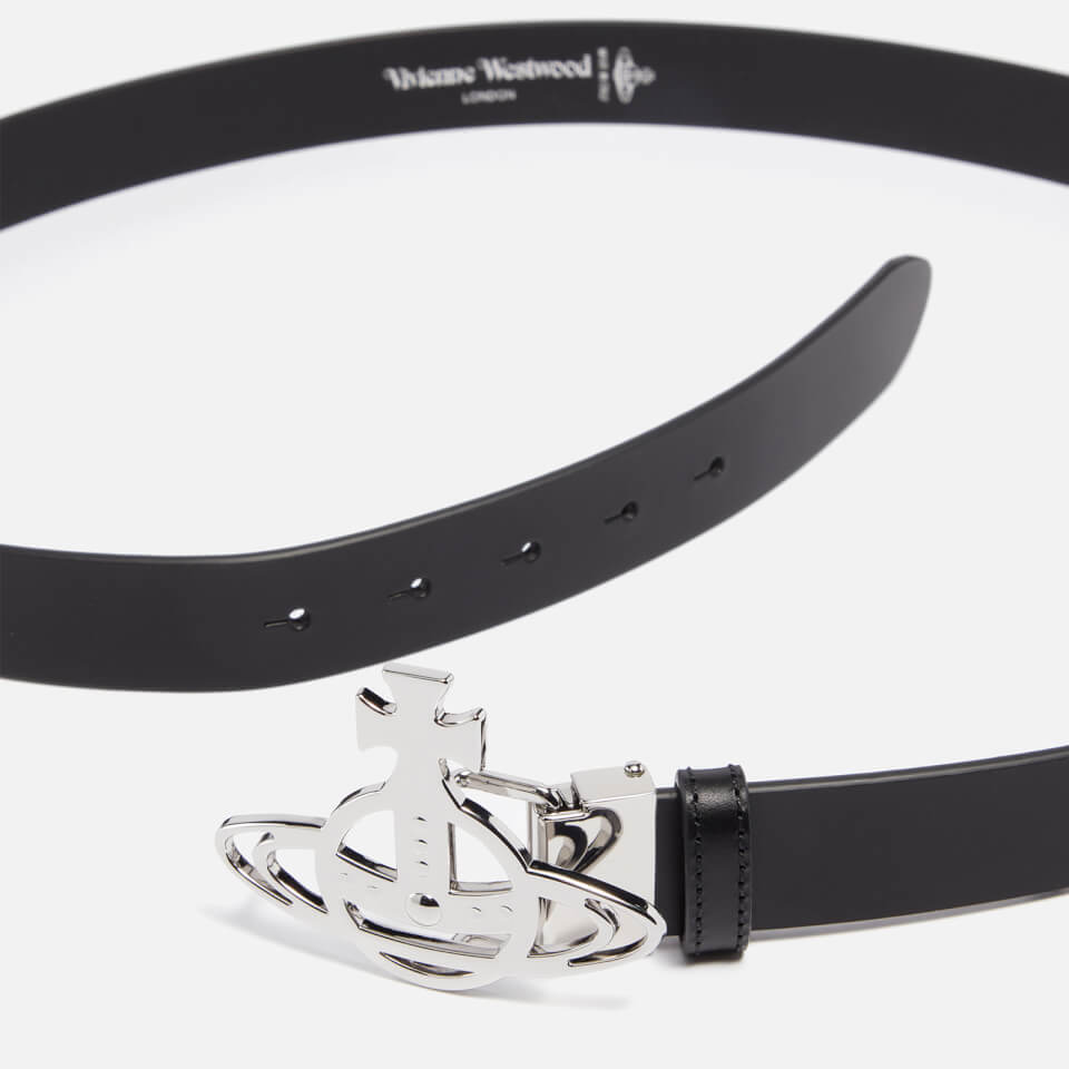 Vivienne Westwood Orb Leather Belt