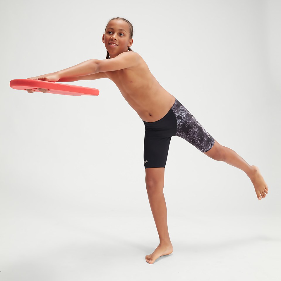 Jammer Garçon Placement Digital coupe en V noir/gris