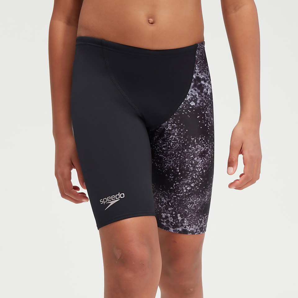 Jammer Garçon Placement Digital coupe en V noir/gris