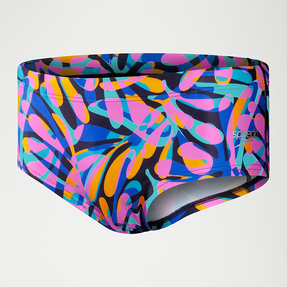 Men's Club Training 13.5cm Allover Digital Brief Blue/Mango