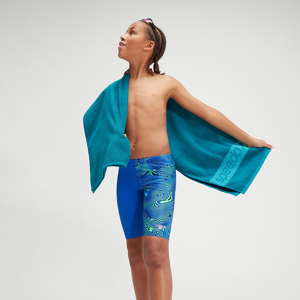 Boys' Allover Digital Jammer Blue/Navy