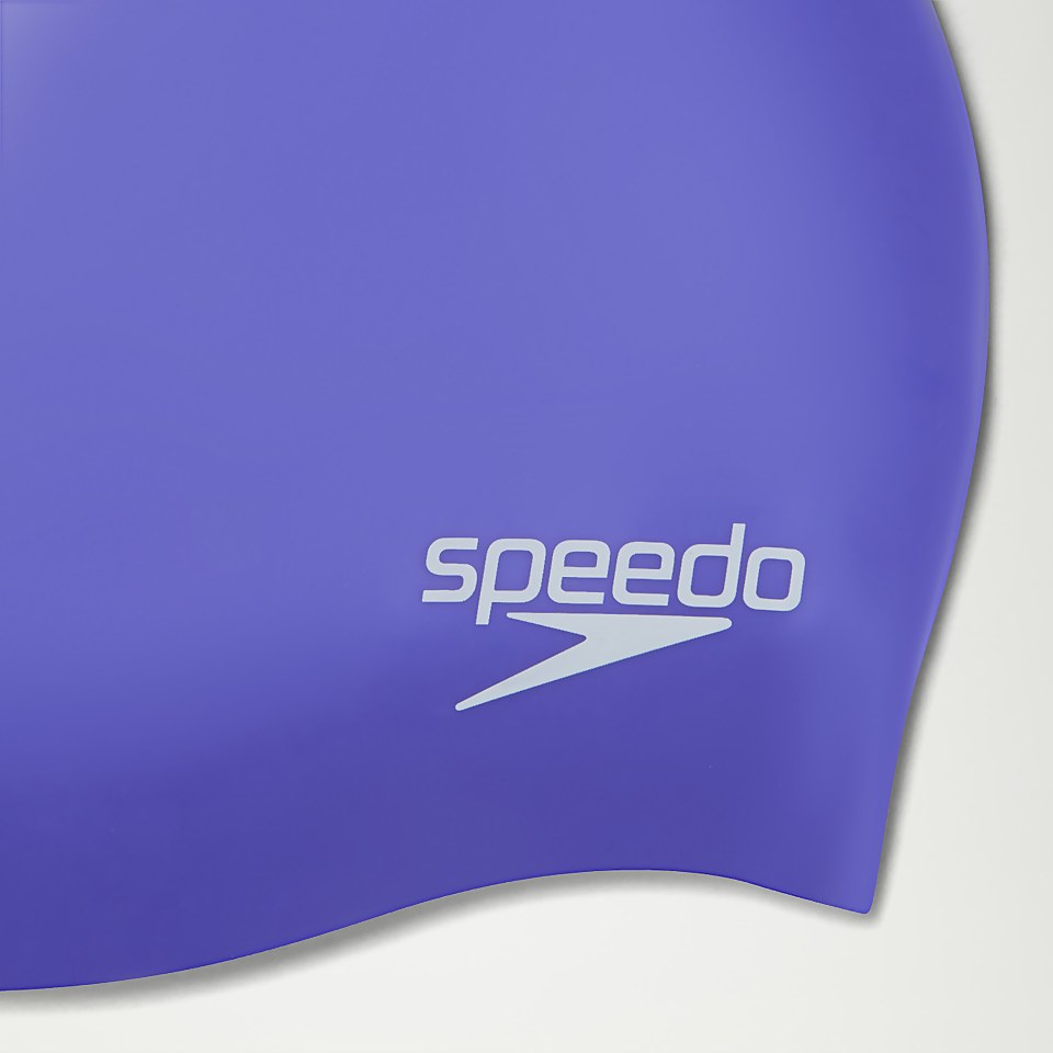 Bonnet Adulte Plain Moulded en silicone violet