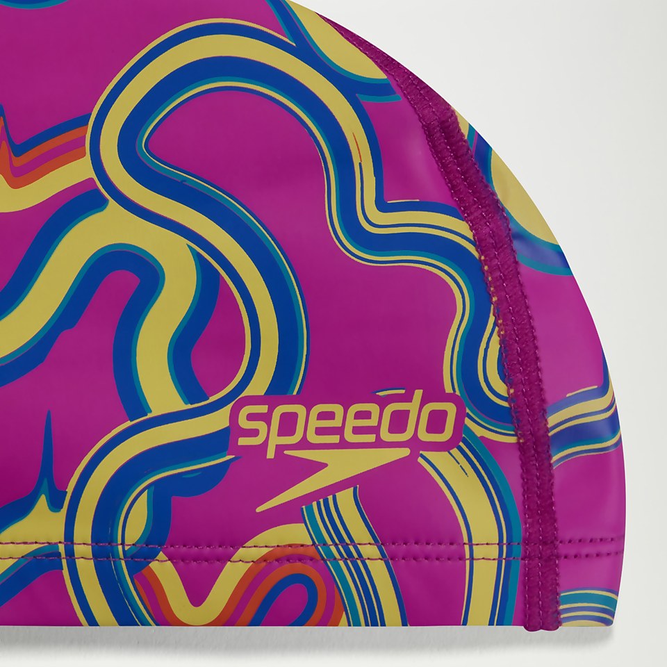 Bonnet Junior Pace imprimé rose/jaune