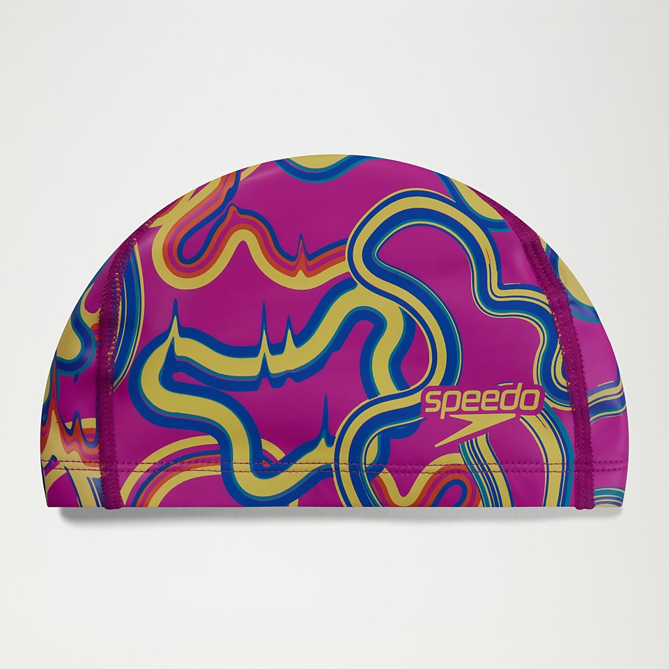 Bonnet Junior Pace imprimé rose/jaune