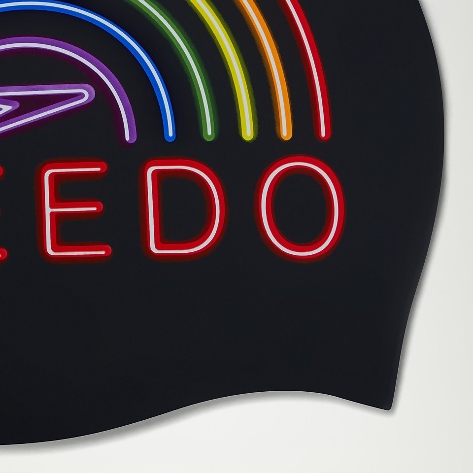 Adult Pride Silicone Cap Rainbow
