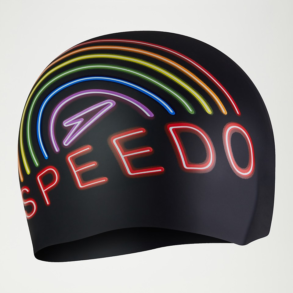 Adult Pride Silicone Cap Rainbow