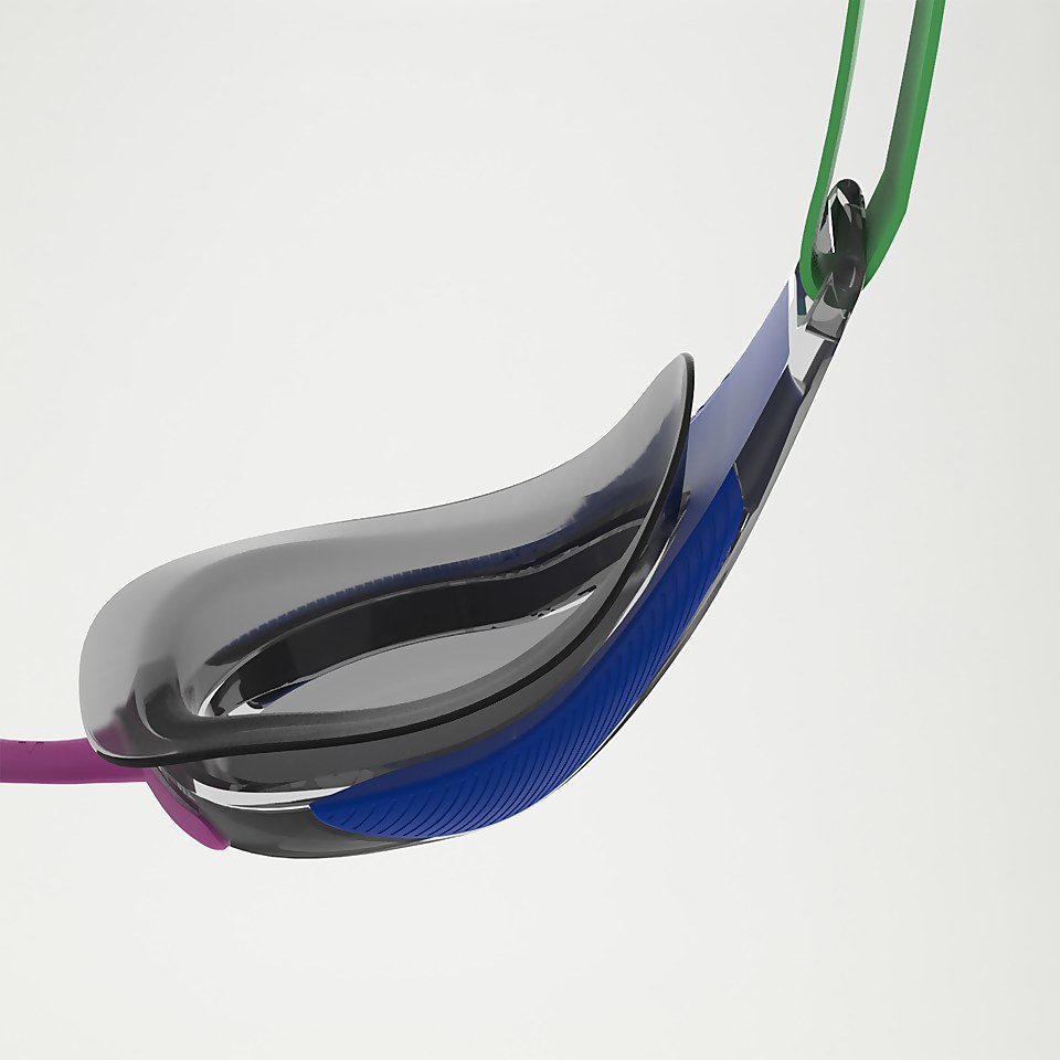 Lunettes de natation Fastskin Hyper Elite effet miroir vert/bleu
